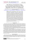 Hair Disease Classification Using Convolutional Neural Network Algorithm with VGG-16 Architecture