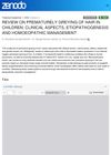 Review on Premature Greying of Hair in Children: Clinical Aspects, Etiopathogenesis and Homeopathic Management