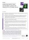 Teriflunomide Efficacy, Safety, and Tolerability in Patients with Relapsing Forms of Multiple Sclerosis