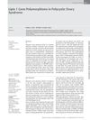 Lipin 1 Gene Polymorphisms in Polycystic Ovary Syndrome