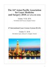 Program and Abstract of 16th APALMS 2018
