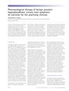 Pharmacological Therapy of Benign Prostatic Hyperplasia/Lower Urinary Tract Symptoms: An Overview for the Practicing Clinician