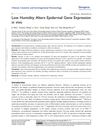 Low Humidity Alters Epidermal Gene Expression In Vivo