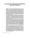 Cutaneous Signals of Immune System Disease