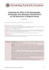 Evaluating the Effect of the Demographic, Trichoscopic, and Laboratory Characteristics on the Recurrence of Alopecia Areata