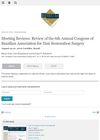 Meeting Reviews: Review of the 6th Annual Congress of the Brazilian Association for Hair Restoration Surgery