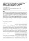 Association of Insulin Resistance Linked Diseases and Hair Loss in Elderly Men: Finnish Population-Based Study