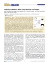 Detection of Nitrite in Water Using Minoxidil as a Reagent