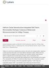 Hafnium Oxide Nanostructure-Integrated Silk Fibroin Microneedles Reshape Cutaneous Melanocyte Microenvironment for Vitiligo Therapy