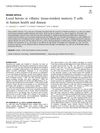 Local Heroes or Villains: Tissue-Resident Memory T Cells in Human Health and Disease
