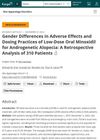 Gender Differences in Adverse Effects and Dosing Practices of Low-Dose Oral Minoxidil for Androgenetic Alopecia: A Retrospective Analysis of 310 Patients