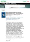Evaluation of Serum Zinc Level in Patients with Chronic Telogen Effluvium in Premenopausal Adult Females in Kirkuk City