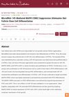 MicroRNA-149-Mediated MAPK1/ERK2 Suppression Attenuates Hair Follicle Stem Cell Differentiation