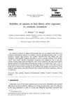Stability of Opiates in Hair Fibers After Exposure to Cosmetic Treatment