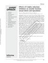 Effects of 5-Alpha Reductase Inhibitors on Erectile Function, Sexual Desire, and Ejaculation