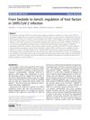 From Bedside to Bench: Regulation of Host Factors in SARS-CoV-2 Infection