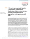 Polymeric Nanocapsular Baicalin: Chemometric Optimization, Physicochemical Characterization, and Mechanistic Anticancer Approaches on Breast Cancer Cell Lines