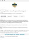 Treating Hair Loss Caused by Synthetic Hair Implant