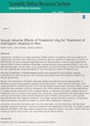 Sexual Adverse Effects of Finasteride 1mg for Treatment of Androgenic Alopecia in Men
