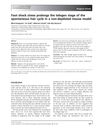 Foot Shock Stress Prolongs the Telogen Stage of the Spontaneous Hair Cycle in a Non-Depilated Mouse Model