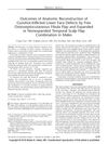 Outcomes of Anatomic Reconstruction of Gunshot-Inflicted Lower Face Defects by Free Osteoseptocutaneous Fibula Flap and Expanded or Nonexpanded Temporal Scalp Flap Combination in Males