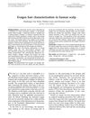 Exogen Hair Characterization in Human Scalp