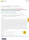 Effects of Biomaterials Derived from Germinated Hemp Seeds for Stressed Hair Stem Cells and Immune Cells