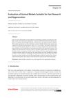 Evaluation of Animal Models Suitable for Hair Research and Regeneration