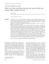 There Is No Clear Association Between Low Serum Ferritin And Chronic Diffuse Telogen Hair Loss