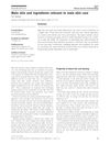Male Skin and Ingredients Relevant to Male Skin Care