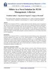 Millets as a Novel Solution for PCOS Management: A Review
