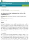 New Hair Growth Cream Formulation with Cocoa Pod Peel (Theobroma Cacao L.)