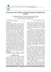 Preparation and Evaluation of Herbal Shampoo for Dandruff and Hair Fall