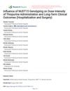 Influence of NUDT15 Genotyping on Dose Intensity of Thiopurine Administration and Long-Term Clinical Outcomes
