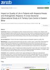 Impact on Quality of Life in Patients with Alopecia Areata and Androgenetic Alopecia: A Cross-Sectional Observational Study at a Tertiary Care Center in Eastern Bihar