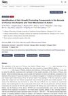 Identification of Hair Growth Promoting Components in the Kernels of Prunus Mira Koehne and Their Mechanism of Action