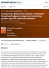 Comparative Proteomic Analysis of Male and Female Androgenetic Alopecia: Elucidating Gender-Specific Molecular Patterns