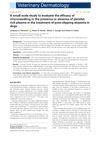 A Small Scale Study to Evaluate the Efficacy of Microneedling With or Without Platelet-Rich Plasma in the Treatment of Post-Clipping Alopecia in Dogs