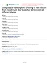 Comparative Transcriptome Profiling of Hair Follicles from Forest Musk Deer at Different Stages