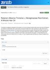 Ratanjot (Alkanna Tinctoria L.) Boraginaceae Root Extract, A Miracle Hair Oil