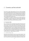 Cosmetics, Hair, And Nails