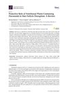 Protective Role of Nutritional Plants Containing Flavonoids in Hair Follicle Disruption: A Review