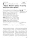Follicular Streamers (Stelae) in Scarring and Non-Scarring Alopecia