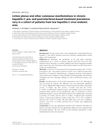 Lichen Planus and Other Cutaneous Manifestations in Chronic Hepatitis C: Pre- and Post-Interferon-Based Treatment Prevalence in a Cohort from a Low Hepatitis C Virus Endemic Area