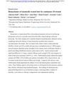 Biomechanics of Chemically Treated Hair for Continuous 1D Strands