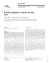 A Review of the Use of Biotin for Hair Loss