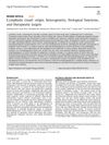 Lymphatic Vessel: Origin, Heterogeneity, Biological Functions, and Therapeutic Targets