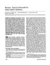Review: Topical Minoxidil for Male Pattern Baldness