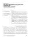 Male Pattern Androgenetic Alopecia in an Indian Context: A Perspective Study
