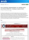 An Ayurvedic Management of Indralupta (Alopecia Areata) - A Single Case Study